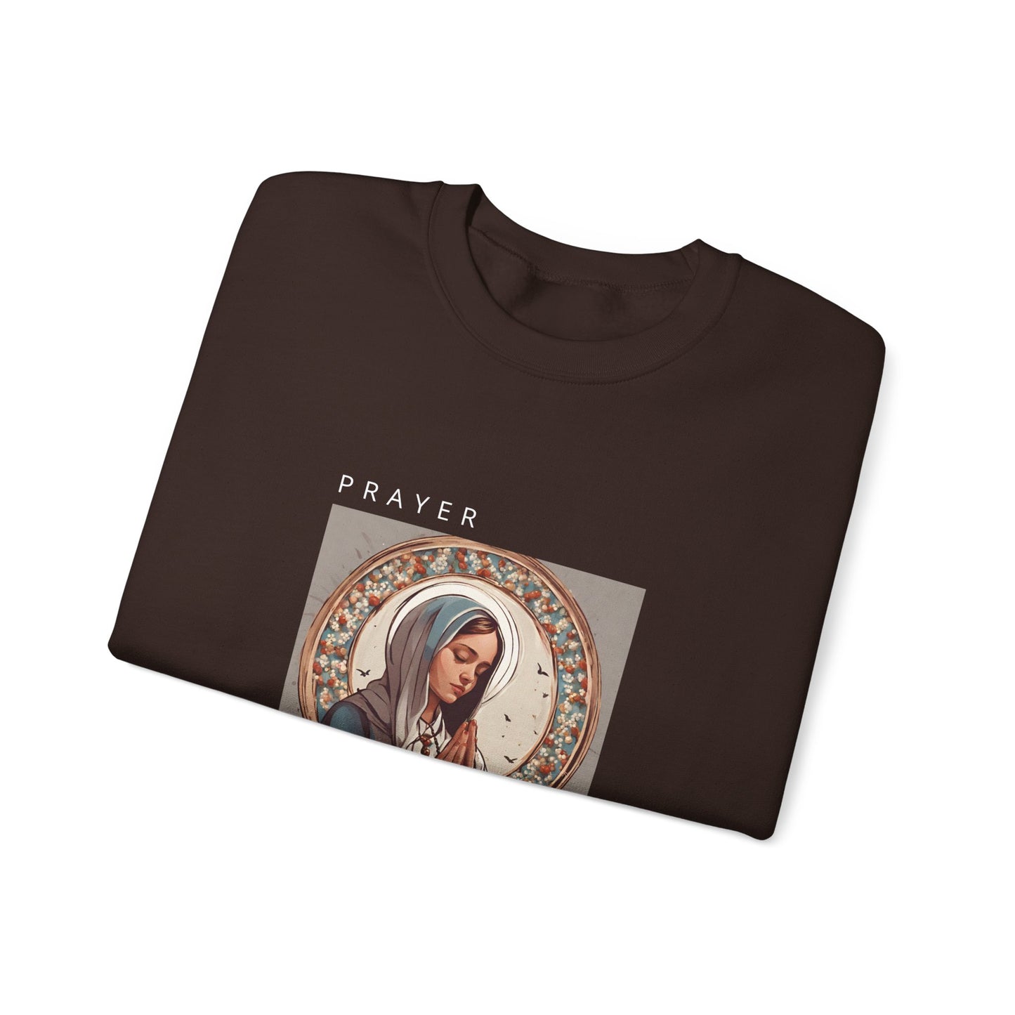 Sudadera católica del guerrero de oración