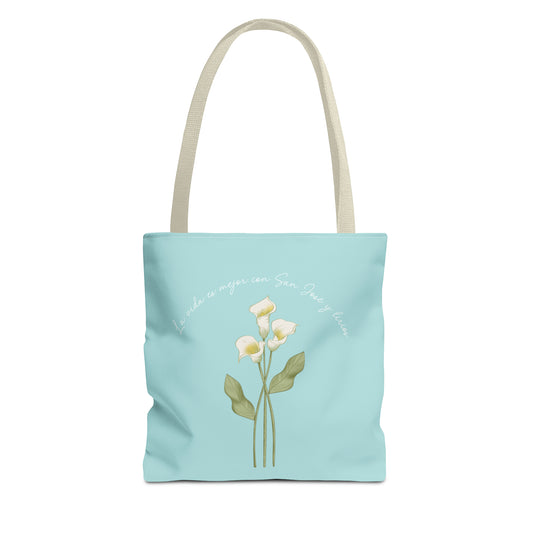 Bolsa San Jose + Lirios Tote Bag