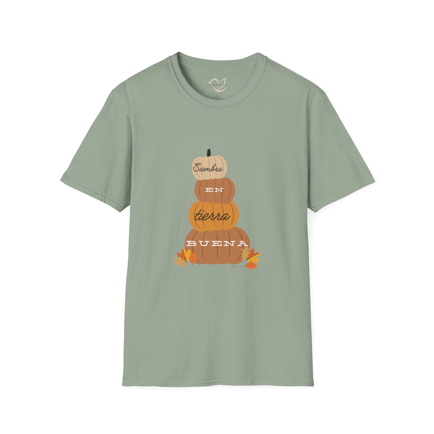 Siembra en Tierra Buena T-Shirt - Camiseta de otoño inspirada en la Biblia cristiana católica