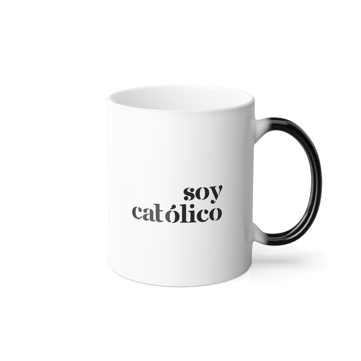 No Soy Perfecto, Soy Católico Taza Cambia Colores, 11oz