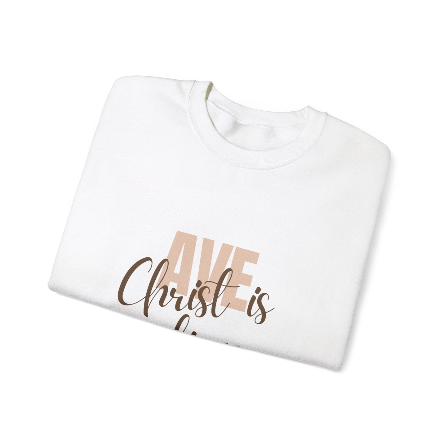 Ave Maria Christ is Alive Crewneck Sweatshirt