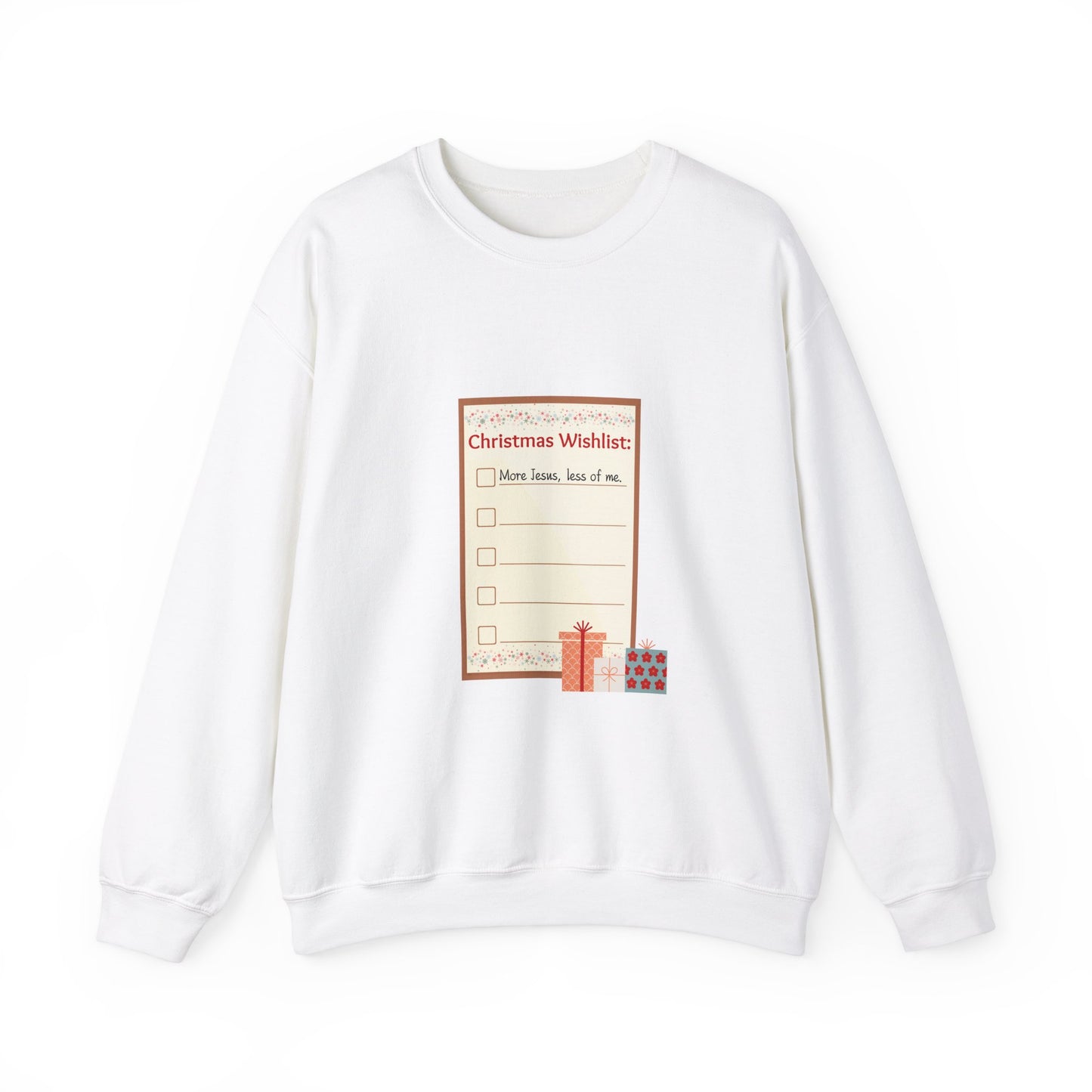 Jesus on my Christmas Wish List Crewneck Sweatshirt