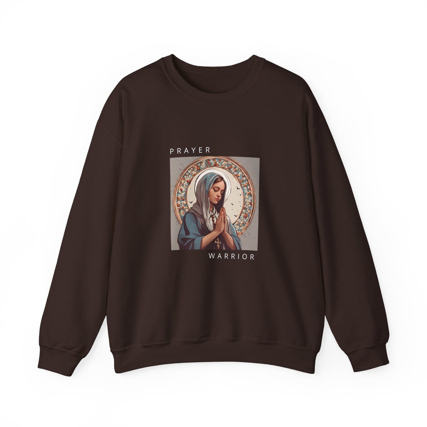 Sudadera católica del guerrero de oración