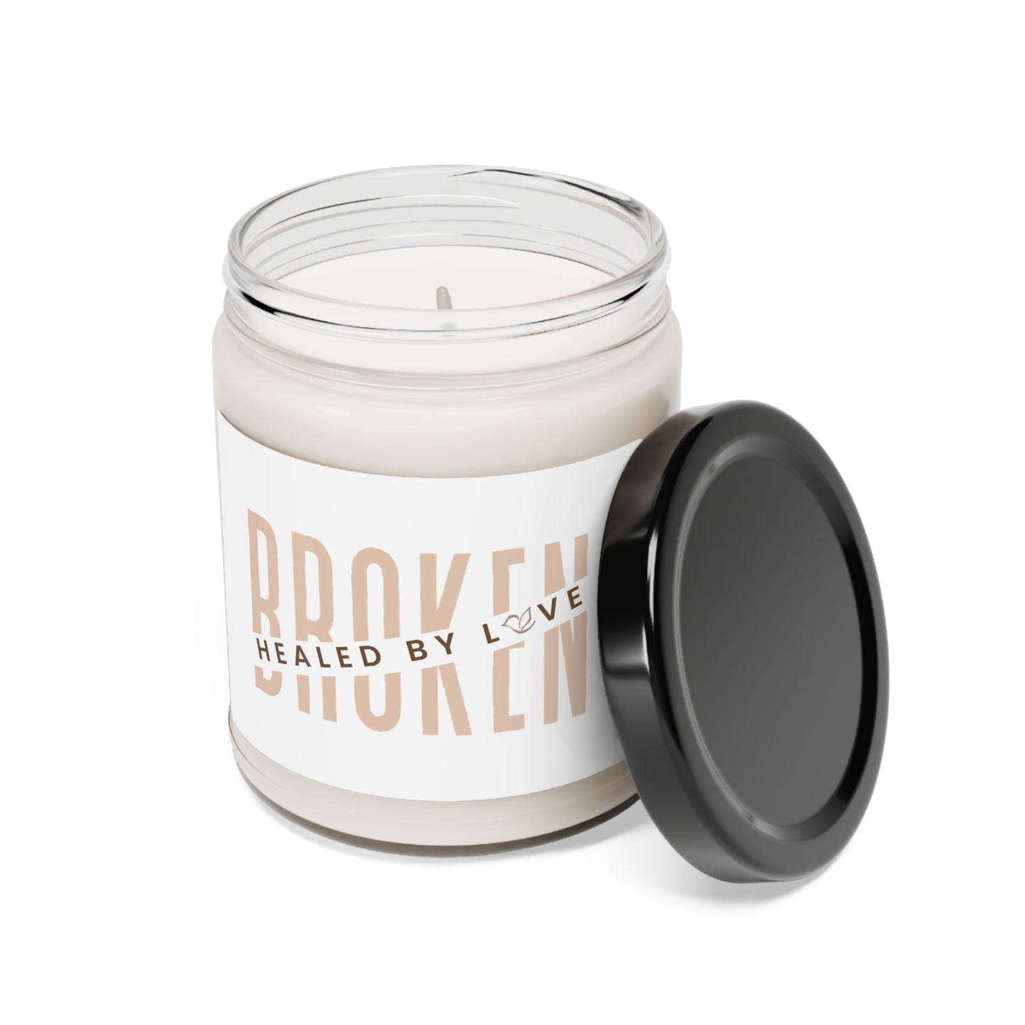 Broken - Healed by Love Scented Soy Candle, 9oz