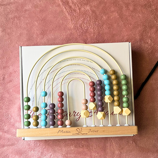 Beautiful Catholic Rosary Abacus