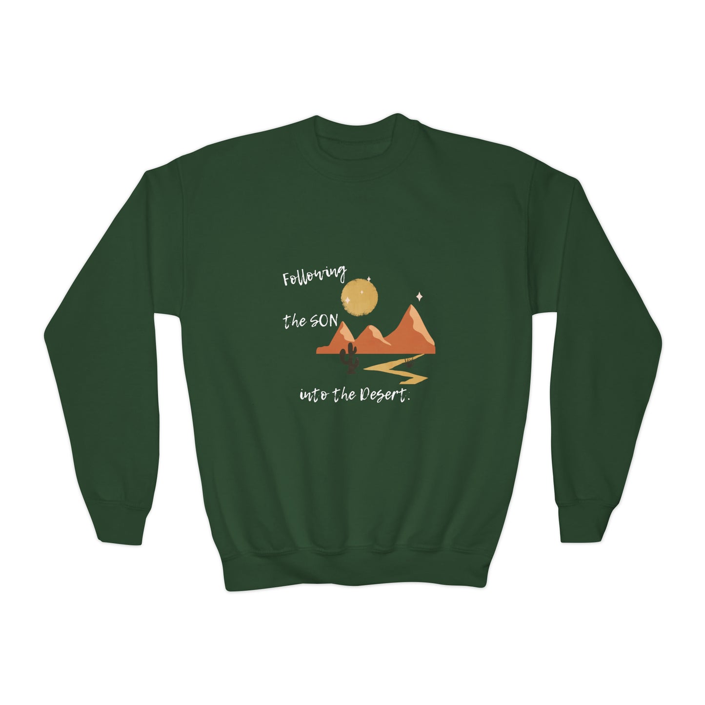 Into the Desert Catholic Sweatshirt Kids