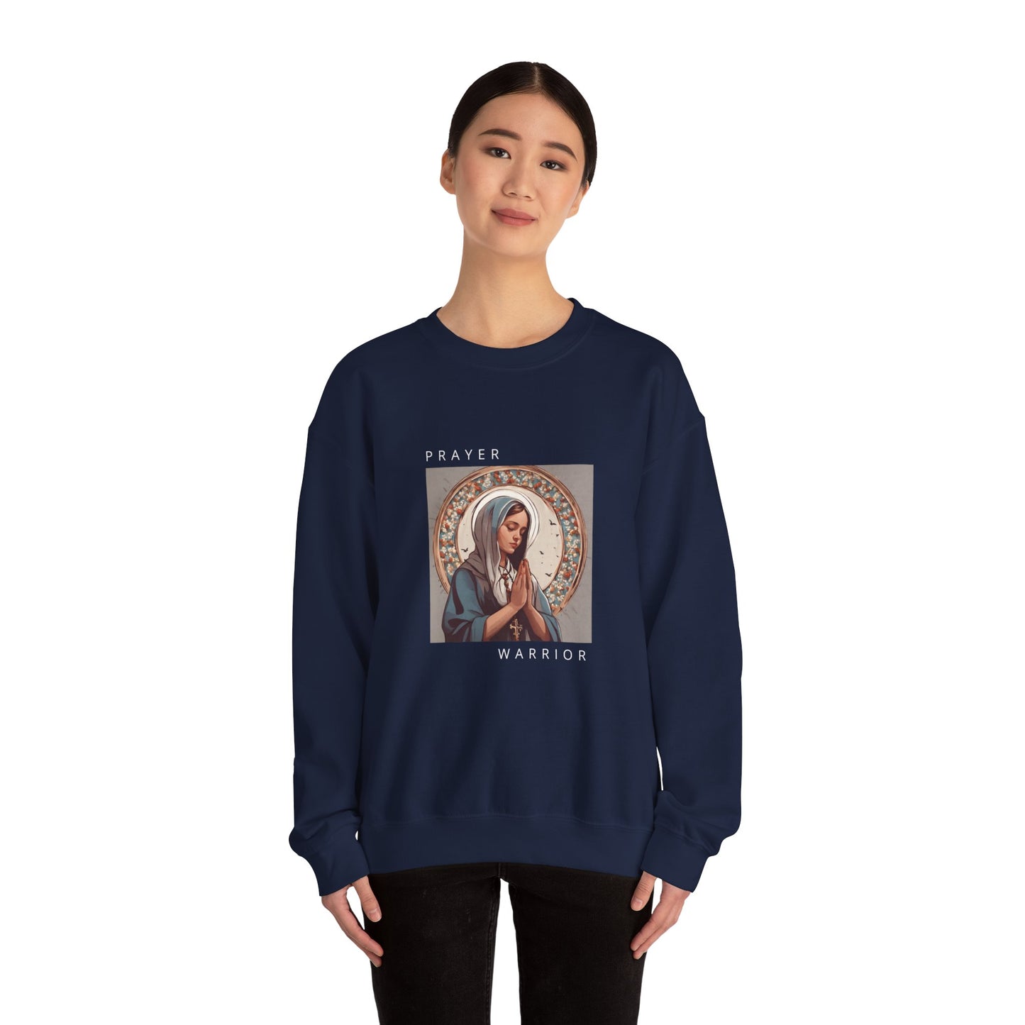 Sudadera católica del guerrero de oración