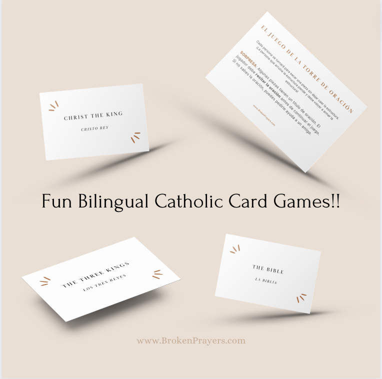 Bilingual Catholic Card Games